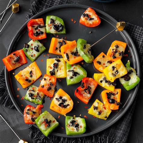 Rainbow Pepper Appetizers Recipe How To Make It Taste Of Home
