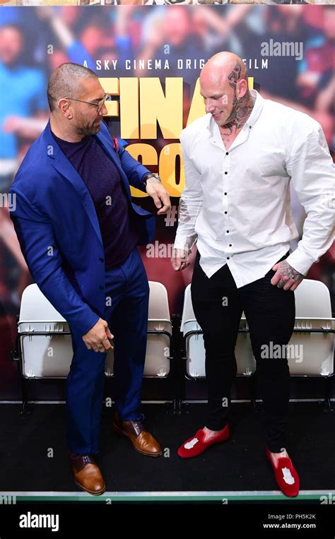 David Bautista And Martyn Ford Arrive At The World Premiere Of Final