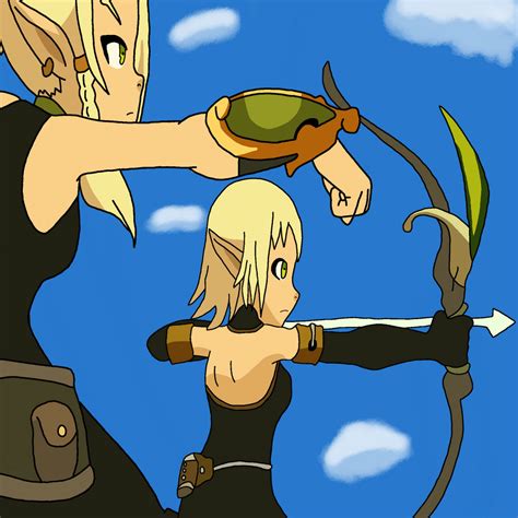 Drawing Of Eva And Cleome From Wakfu Colored By Cristianart5710 On