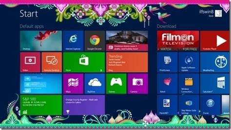 How To Change Start Screen Background In Windows 8