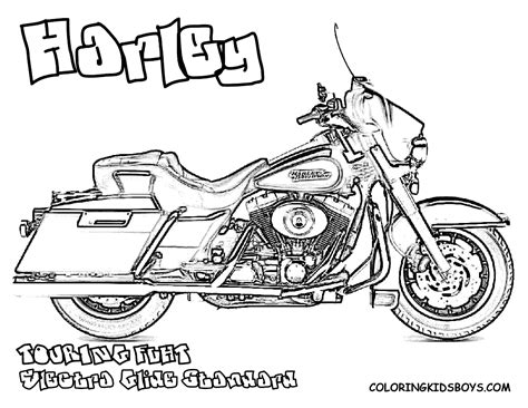 Click via this link and get the vintage harley davidson motorcycle coloring page. Harley Davidson Coloring Pages | Harley Davidson | Free ...
