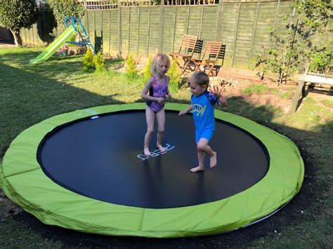 How To Install An In Ground Trampoline Wood Create