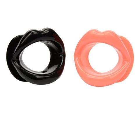 silicone rubber open mouth lips gag deep throat blow job bondage bdsm kink on onbuy