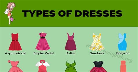Types Of Dresses 52 Different Dress Styles For Every Women Love