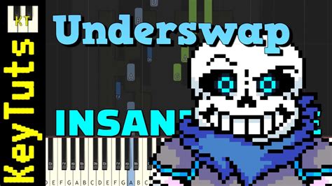Underswap Theme Undertale Au Insane Mode Piano Tutorial