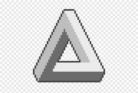 Descarga Gratis Penrose Triángulo Pixel Art Pintura ángulo