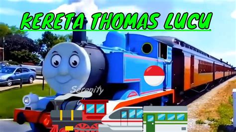 Kereta Api Thomas Lucu 🚋 Youtube
