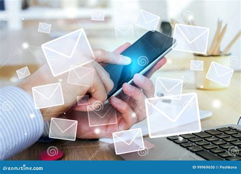 E Mail Network Concept Stock Photo Image Of Marketing 99969650