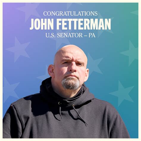 The Democrats On Twitter Congratulations Johnfetterman T