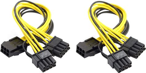 Buy Traodin Pci Express Power Cable6 Pin To Dual Pcie 8 Pin 62