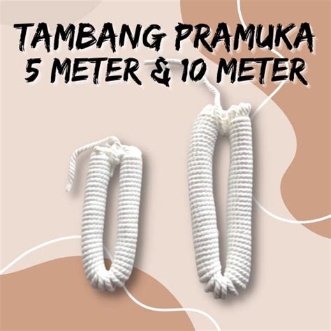 Jual Tambang Pramuka 5 Meter Dan 10 Meter Shopee Indonesia