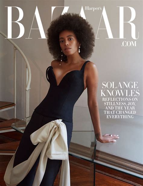 Solange Covers Harper’s Bazaar “i Heard A Voice Saying You Deserve Joy” The Fader