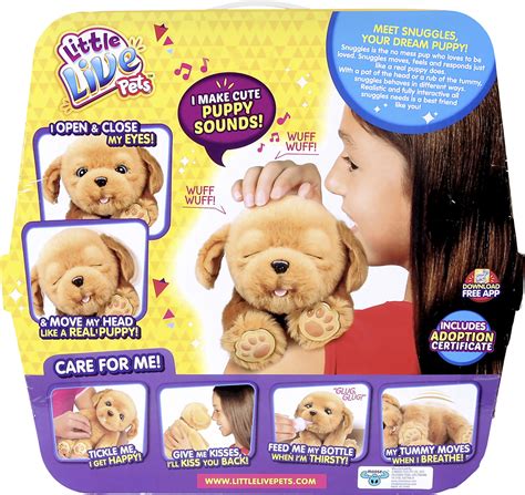 Customer Reviews Little Live Pets Snuggles My Dream Puppy Tanbrown