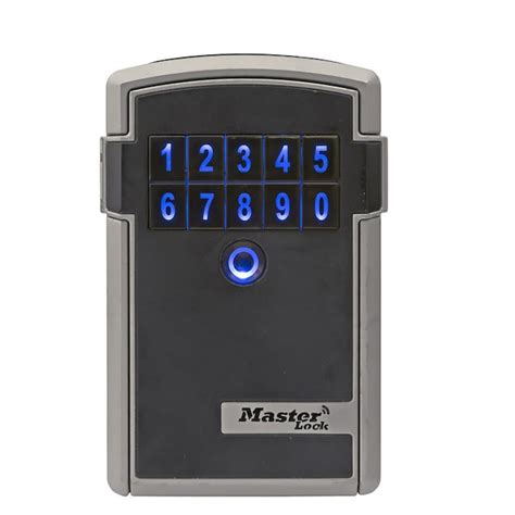 Master Lock Electronickeypad Lock Box In The Key Safes Department At
