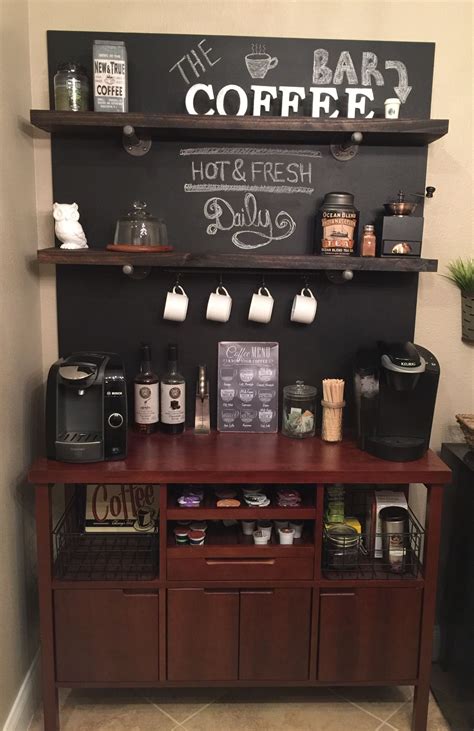 Chalkboard Coffee Bar Coffee Bar Book Corners Coffee Station