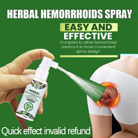 Eelhoe 30ml Hemorrhoid Treatment Spray Natural Herbal Essence No