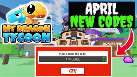 All New My Dragon Tycoon Roblox Codes My Dragon Tycoon April 2021