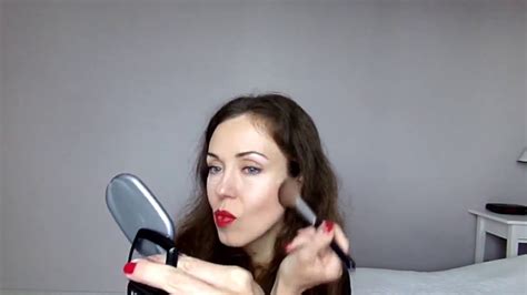 daytime makeup with red lipstick youtube