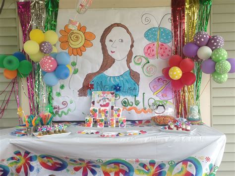 Art Theme Birthday Party