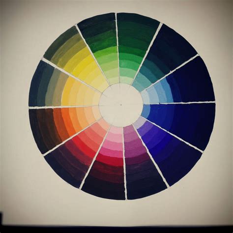 Tint And Shade Color Wheel Colour Tint Color Pallets Color Wheel