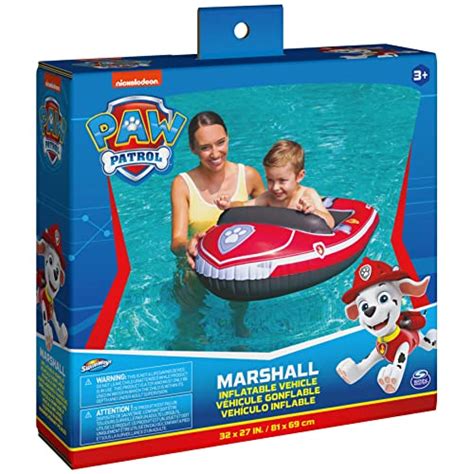 Swimways Nickelodeon Paw Patrol Marshall Inflatable Water Boat Vehicle