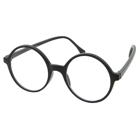 Costume Glasses Round Nerd Geek Halloween Eyeglasses Wizard Glasses Adults
