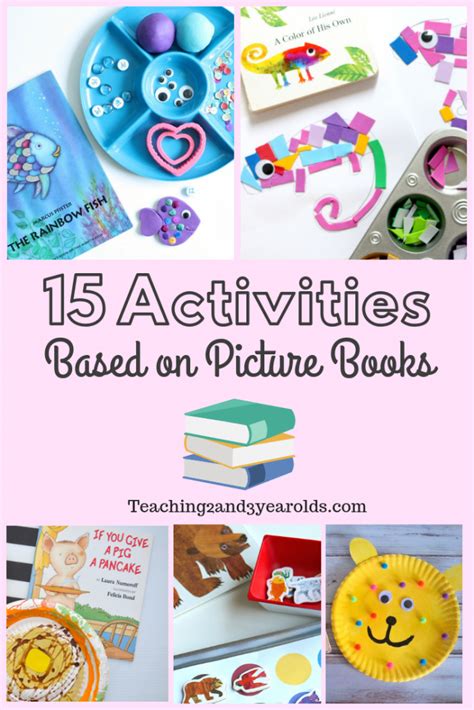 15 Picture Book Activities That Preschoolers Love Book Activities