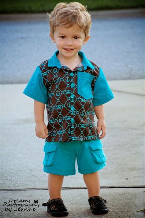 Porters Button Up Shirt Sizes Nb To 14 Kids Pdf Pattern