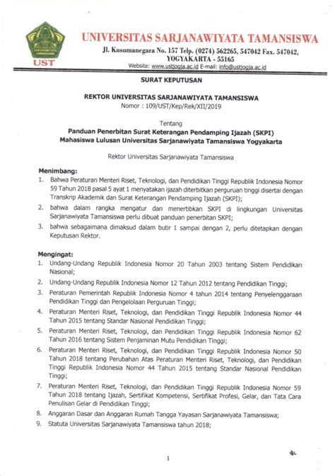 Implementasi Surat Keterangan Pendamping Ijazah Skpi Di Ecampuz Images