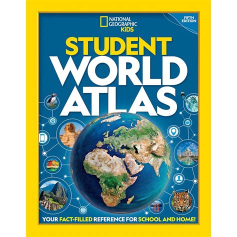 National Geographic Student World Atlas Book Fifth Edition Is Now