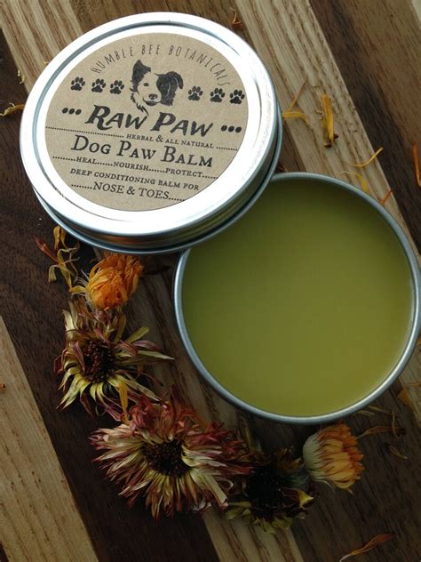 Raw Paw Dog Paw Balm Herbal And All Natural Etsy