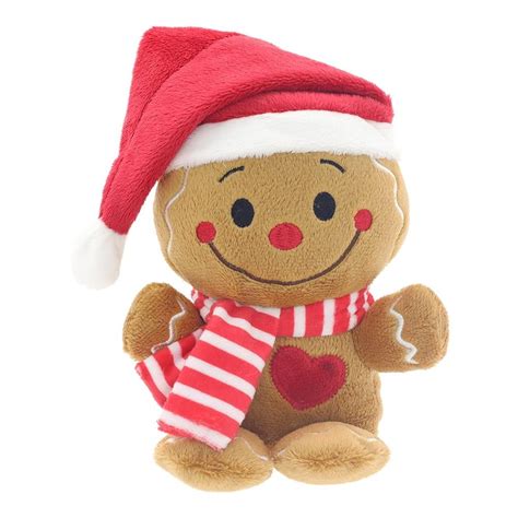 Peluche Navideño Holiday Time Pan de Jengibre Perfumado para Niño 20 cm