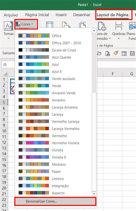 Cores Em Dashboard Criando A Paleta De Cores No Excel Guia Do Excel