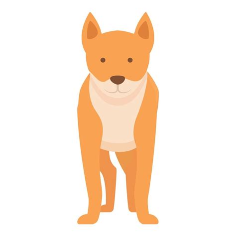 Africa Dingo Dog Icon Cartoon Vector Australia Nature 20357347 Vector