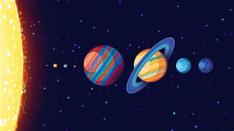 Sun Solar System Planets 4k 2370f Wallpaper Pc Desktop