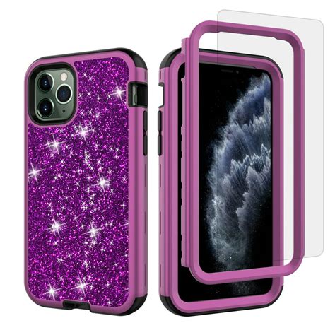 Iphone 11 Case Dteck Full Body Hybrid Shockproof Rugged Bumper Cover Glitter Heavy Duty