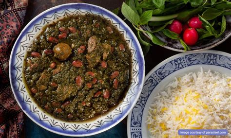 ghormeh sabzi famous iranian dish destination iran