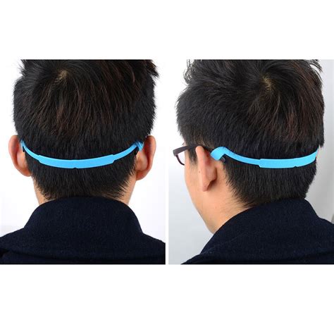 10pcs pack silicone eyeglass strap eyewear retainers sports anti slip elastic glasses sunglass