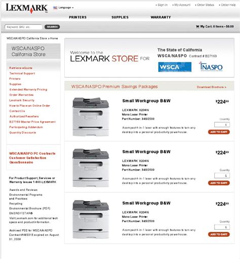 New Lexmark Select Sites Lexmark United States