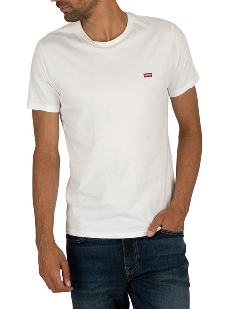 Levis Original T Shirt White Standout