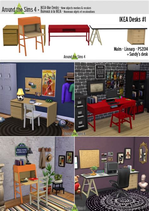 Around The Sims 4 Ikea Offices Sims 4 Downloads