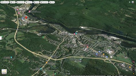 Brattleboro Vermont Map And Brattleboro Vermont Satellite Image