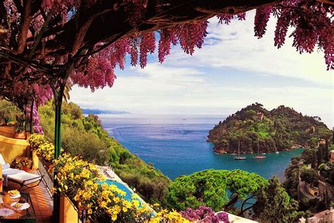 View From Amalfi Coast In Italy