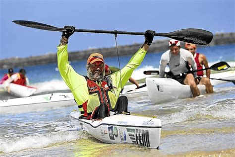 kayaker richard kohler hopes to raise charity funds without getting a ‘sore butt