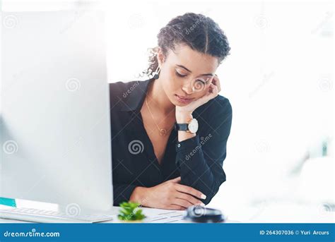 Are You Finding less Fulfillment in Your Career. a Young Businesswoman