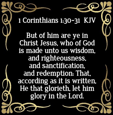 1 Corinthians 130 31 Kjv King James Bible Verses Spiritual