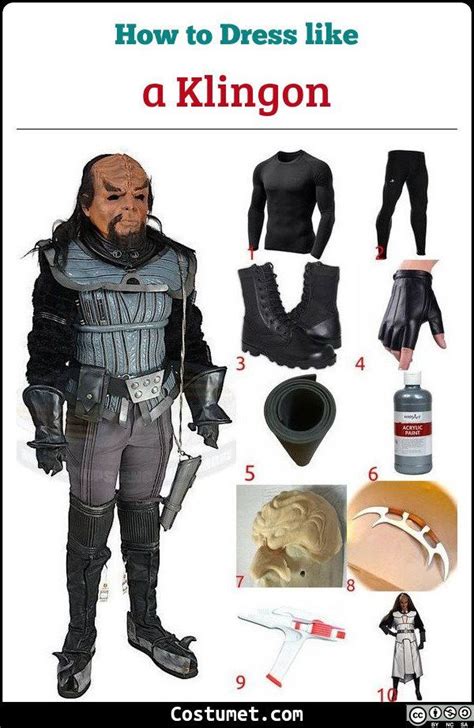 Klingon Costume For Cosplay And Halloween Cool Costumes Klingon