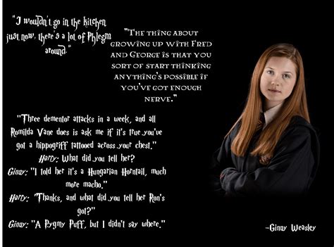 Ginny Weasley Quotes Ginny Weasley Quotes Ginny Weasley Harry Potter Ginny