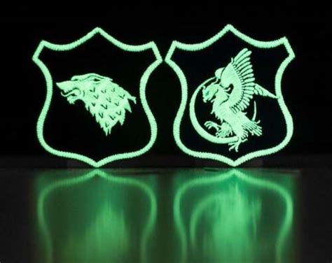 Glow In The Dark Custom Embroidered Patches Sew On Backing Ebay