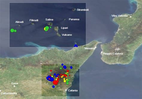 Ätna von mapcarta, die offene karte. Ätna: aktuelle Erdbebenkarte | Vulkane Net Newsblog